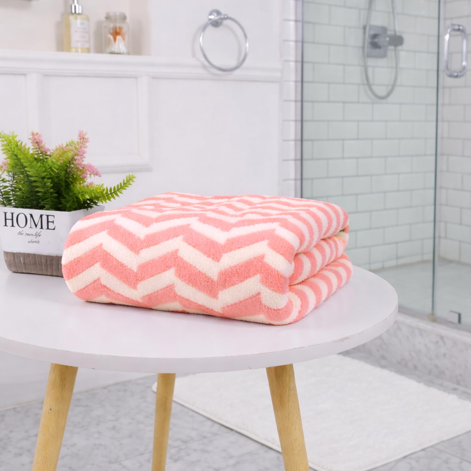 Microfibre Bath Towel for Kids Boys Girls ( 70x132cm , Pink )