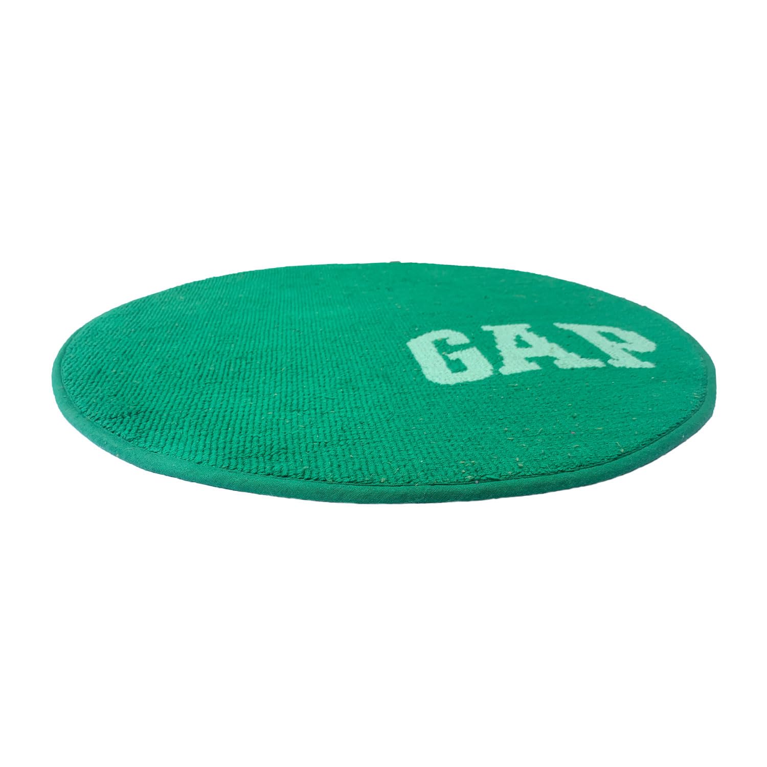 Round Bath mat for Bathroom (Green, 65 x 65 cm)