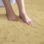 Rabbit Fur Soild RunnerSuper Soft (Gold, 2x5 Feet)