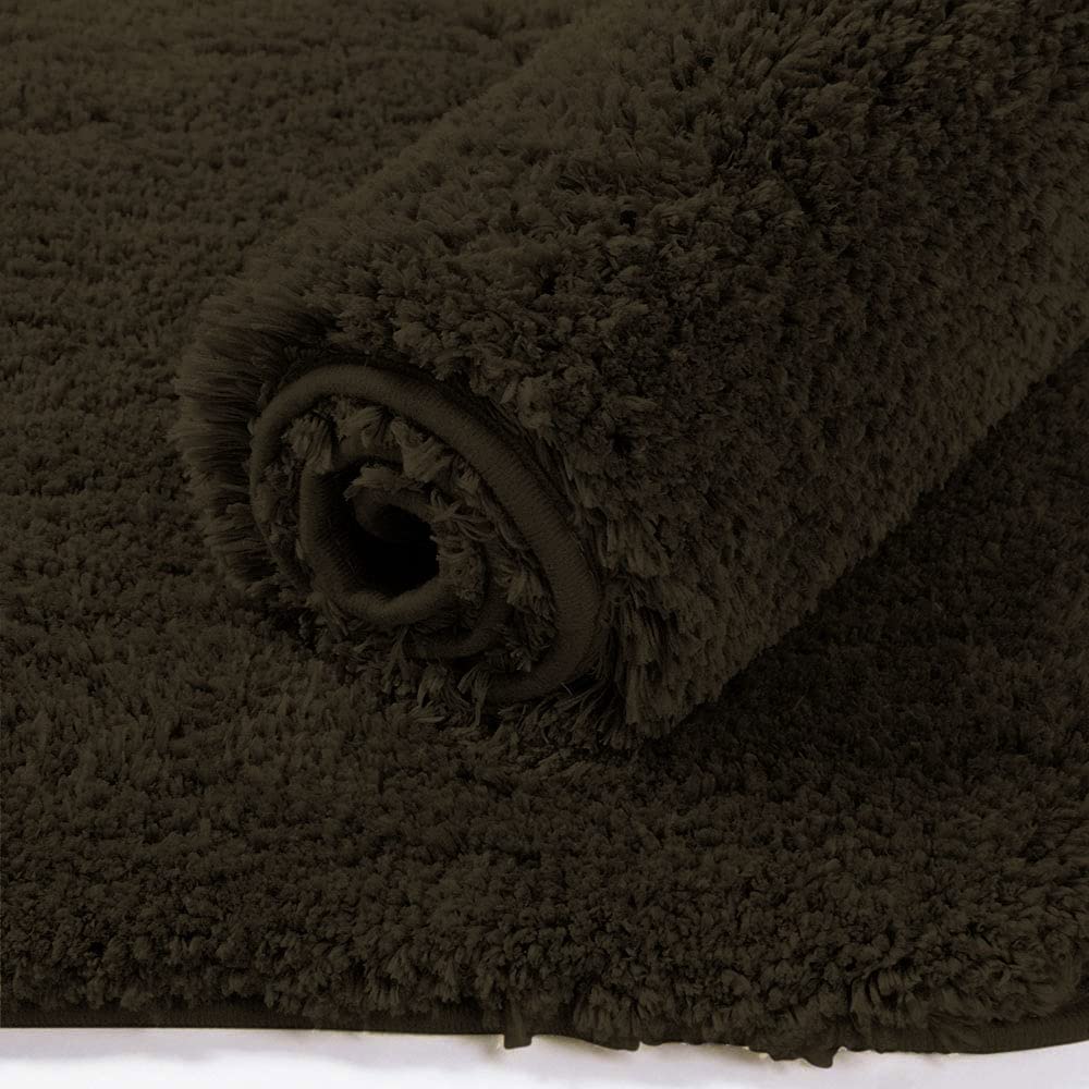 Newman Bath Mat 2500 GSM (40X60 Cm, Arabic Coffee)
