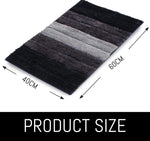 Luxury Bath Mat for Bathroom (40X60 Cm ,Anthra)