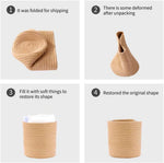 Jute Baskets for Storage (Netural Color  6"x6")