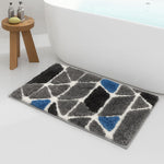 Macau Trangle Bath Mat (40x60 cm,Grey)
