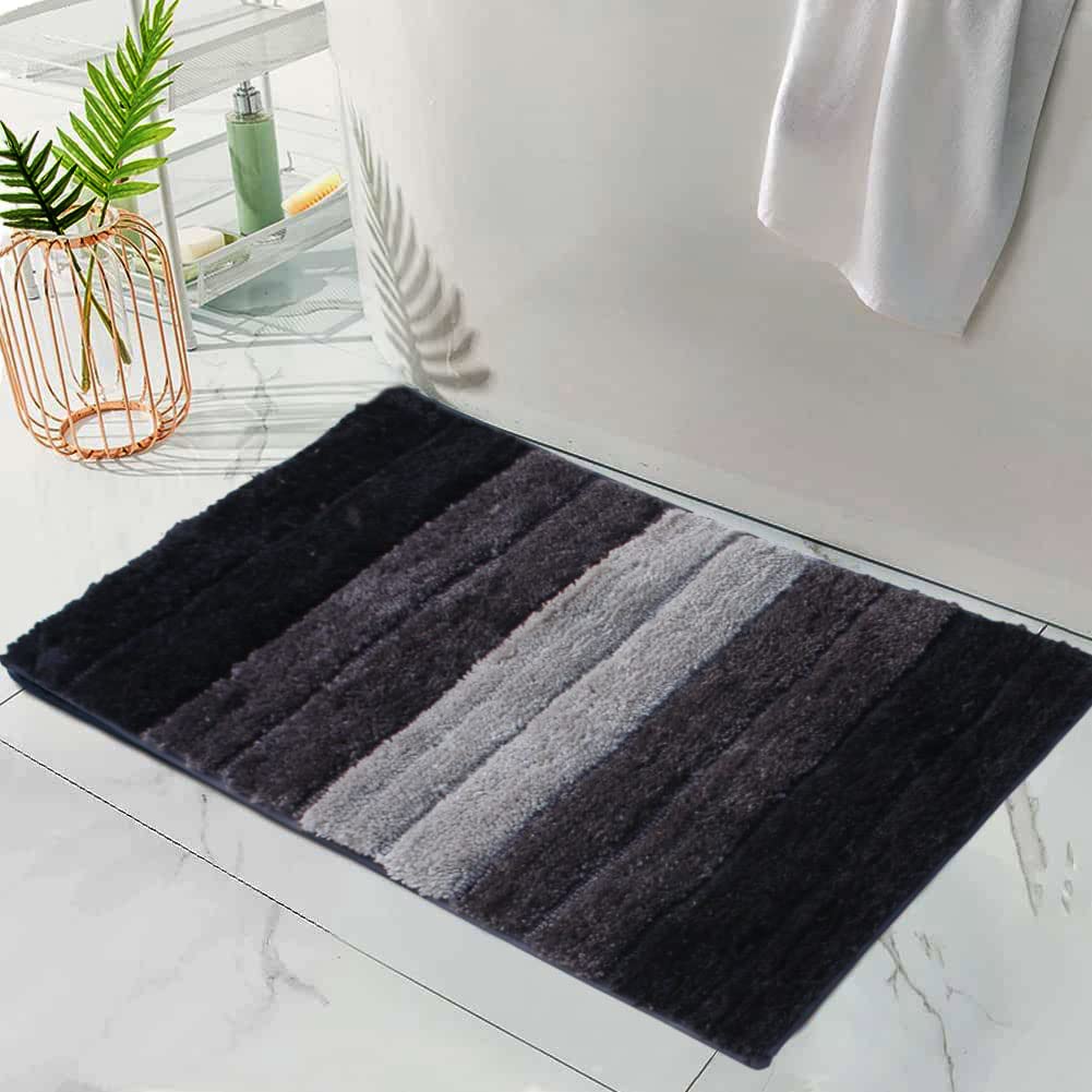 Luxury Bath Mat for Bathroom (40X60 Cm ,Anthra)