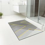 Rubber Doormat Anti Slip (Abstract Design ,35x58 cm)