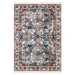 Riyasat Printed Carpet For Home And Office ( 3x5 ft, Blue Rust)