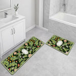 Kitchen Mat Combo  (116x36 & 58x36 cm,Green)