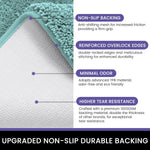 Microfibre Bath Mat For Home 40x60 cm Aqua