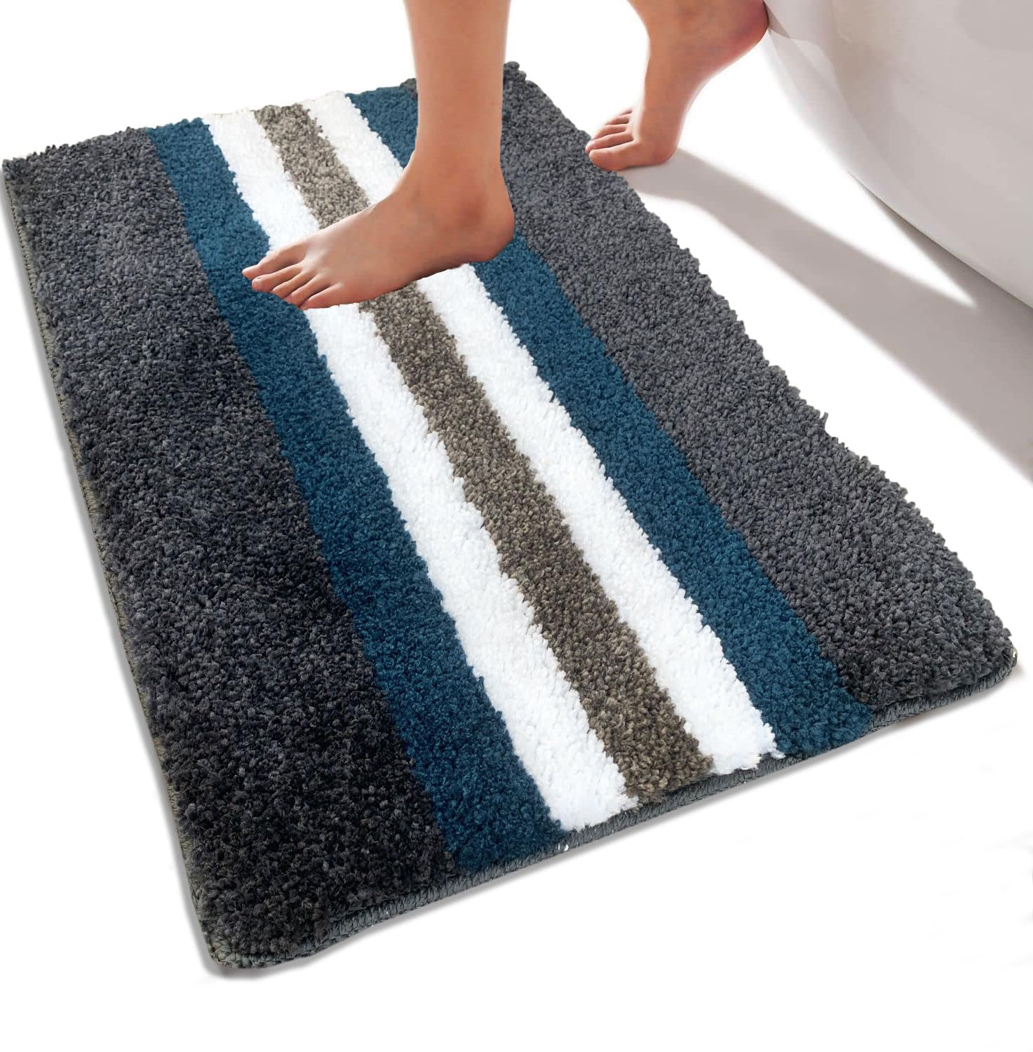 Turkey Door Mat for Home (38x58 cm ,Teal)