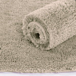 Vegas Microfiber Bath Mat (40x60 cm, Beige) Pack of 1