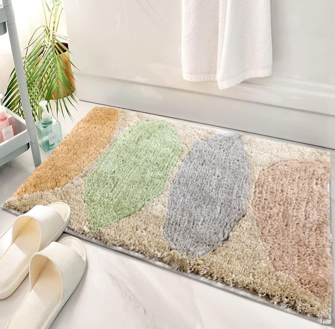 Vegas Kid's Bath Mat (40x60 cm, Leafs)