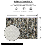 Hawai mat 2500 GSM (40cm x 60cm, Welnet, Pack of 1)