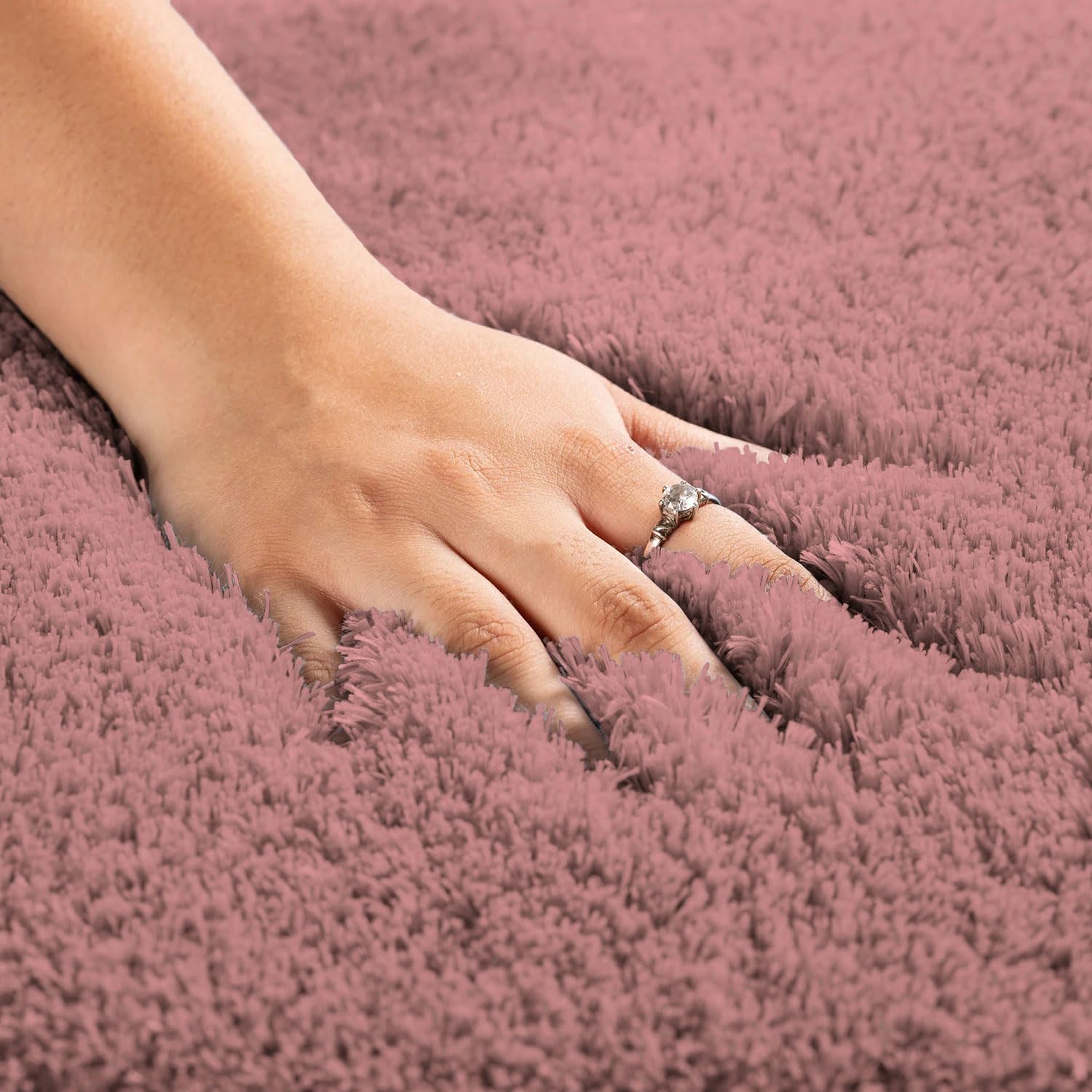 Vegas Microfiber Bath Mat (40x60 cm, Fuscia) Pack of 2