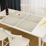 Dining Table Placemat Set of 4 (30x45 CM Cream)