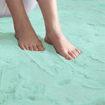 Rabbit Fur Soild RunnerSuper Soft (Lime, 2x5 Feet)