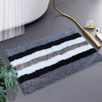 Bath Mat 1600 GSM Super Soft (38x58 cm , Grey)