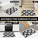 Macau Square Bath Mat (40x60 cm,Grey)
