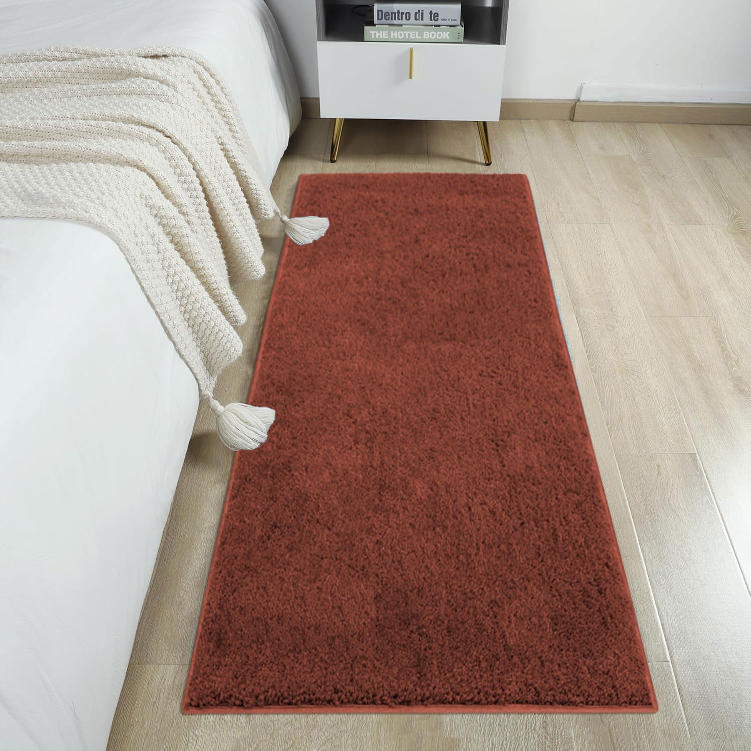 Newman Floor Runner 2500 GSM (2x5 Feet, Rust)