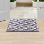 Cuba PVC Door Mats Anti Fatigue - ZigZag (40x60 cm)