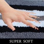 Bath Mat 1600 GSM Super Soft (38x58 cm , Grey)