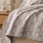 Double Bedsheet with 2 Pillow Covers Premium 240 TC 100% Cotton Feel (  108x108inch , Taupe )