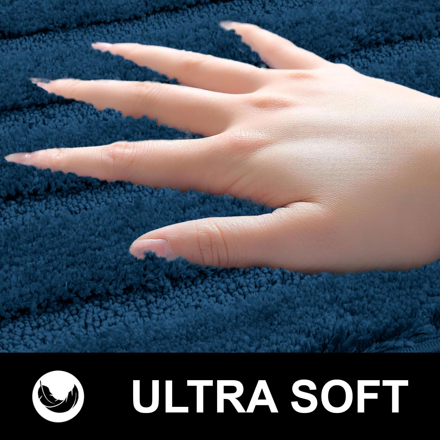 Bathmat 2500 GSM Microfiber (40cm x 60cm, Teal)