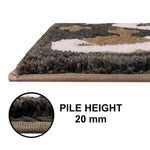 Macau Planet Bath Mat (40x60 cm,Coffee)