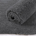 Microfibre Bath Mat For Home 40x60 cm Grey