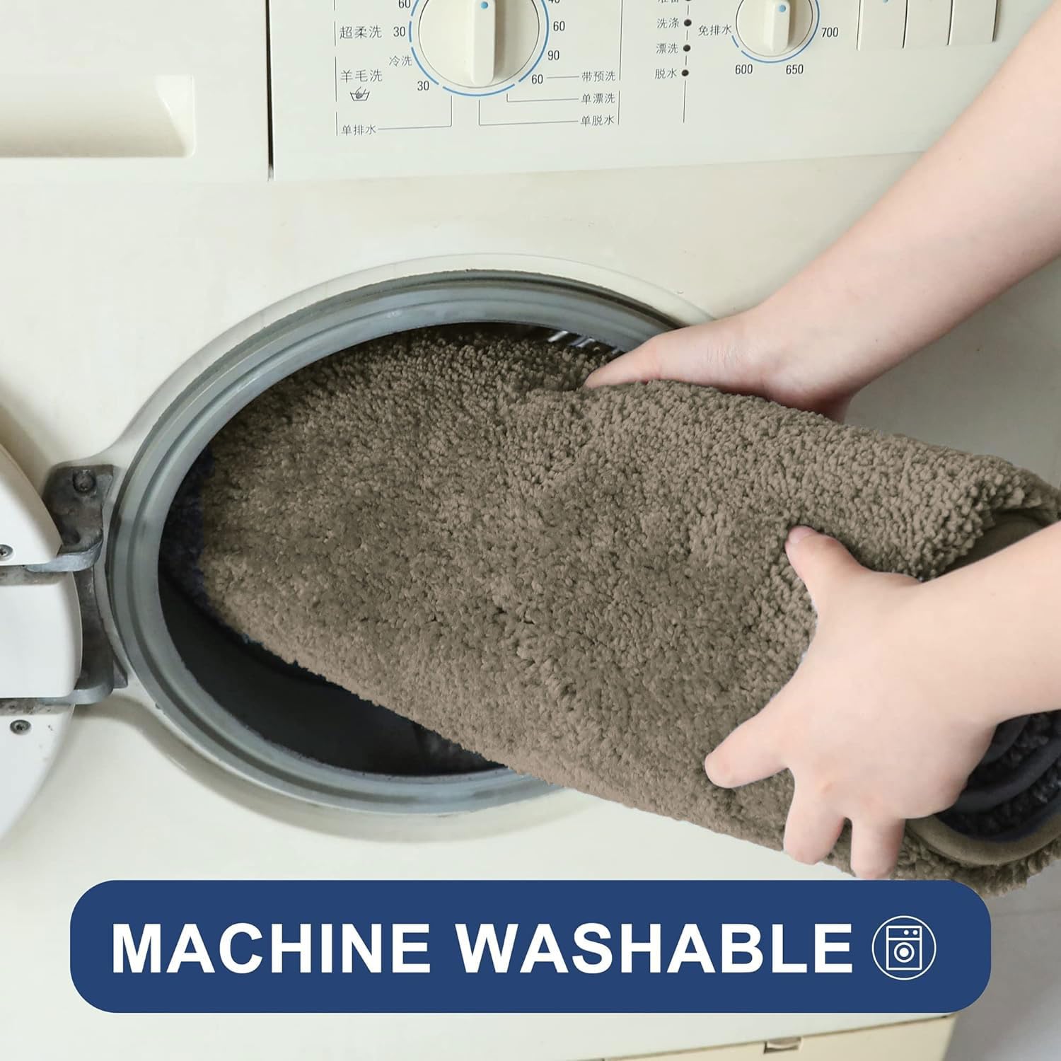 Newman Microfibre Bath Mat (40X60 Cm,Beige Taupe)