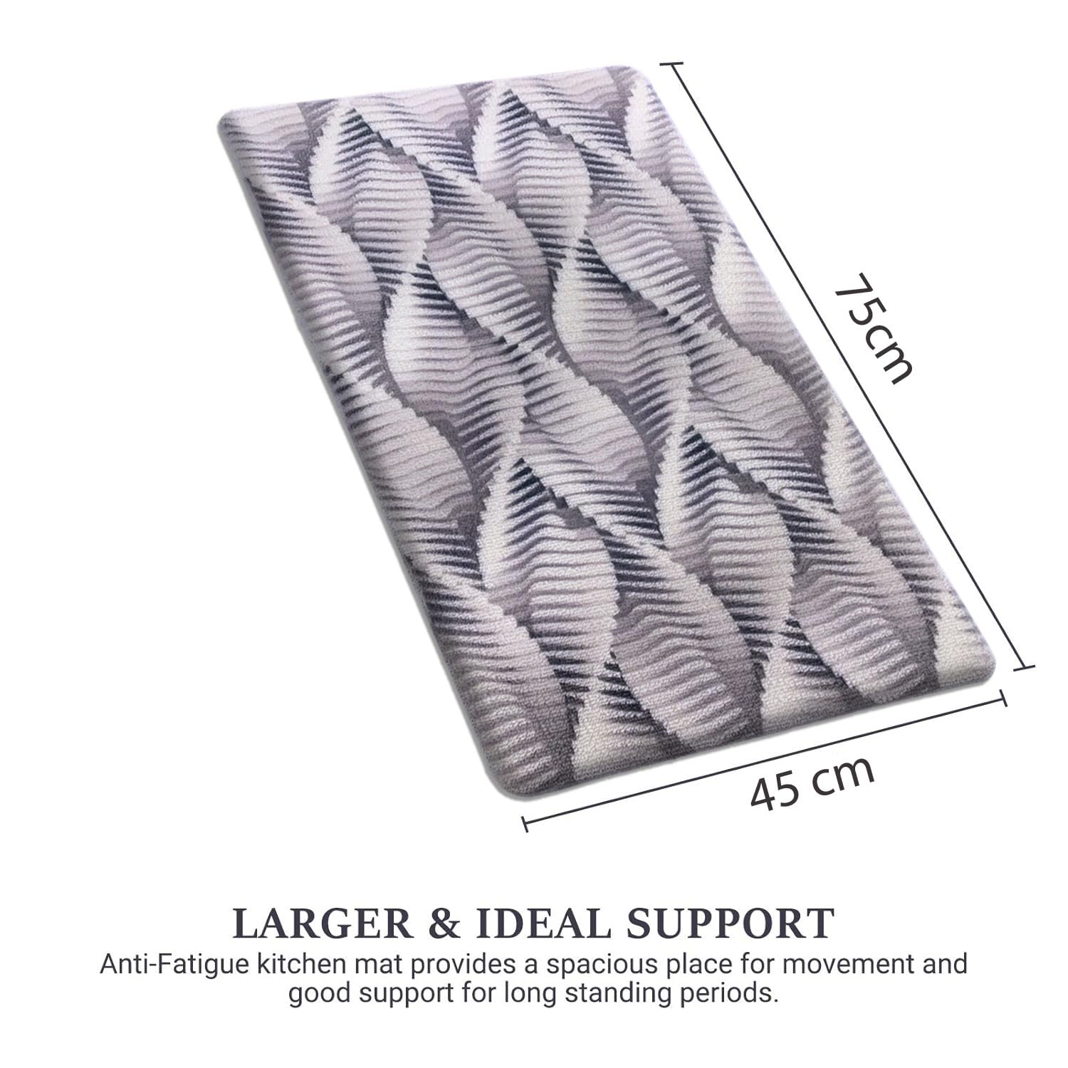 Cuba Door Mats Anti Fatigue - Zigzag (45x75 cm)