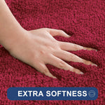 Newman Floor Runner 2500 GSM (2x5 Feet, Maroon)