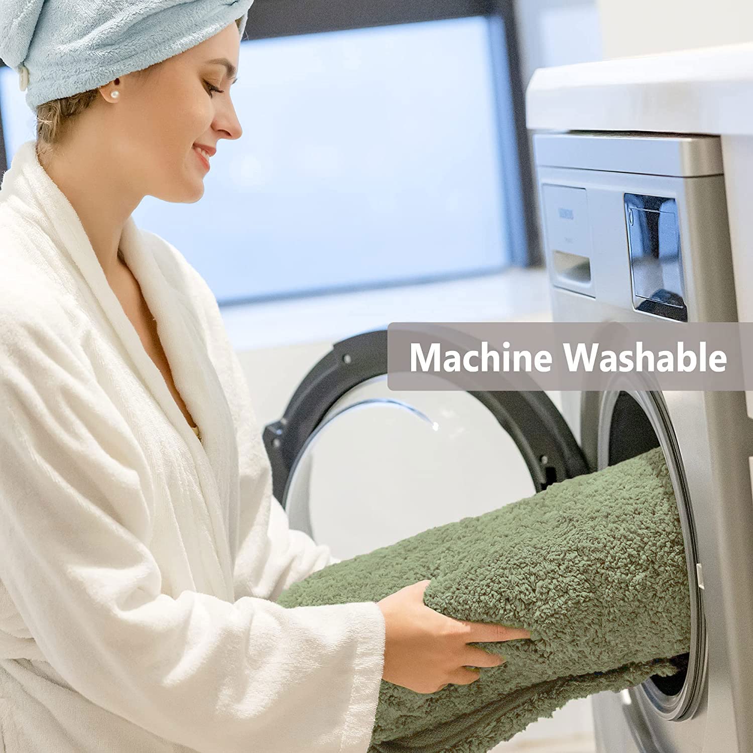 Vegas Microfiber Runner For Bedroom (2X5 Ft,Green)