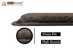 Austria Bath Mat Rabbit Fur 1000 GSM (45 x 75 Cm, Chocolate)