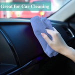 Cleaning Cloths, All-Purpose for House Pack of 5 (12in x 12in, Blue)