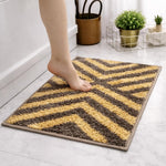 Kyoto Maze Bath Mat Bathroom (40x60 cm, Arabic-Coffee)