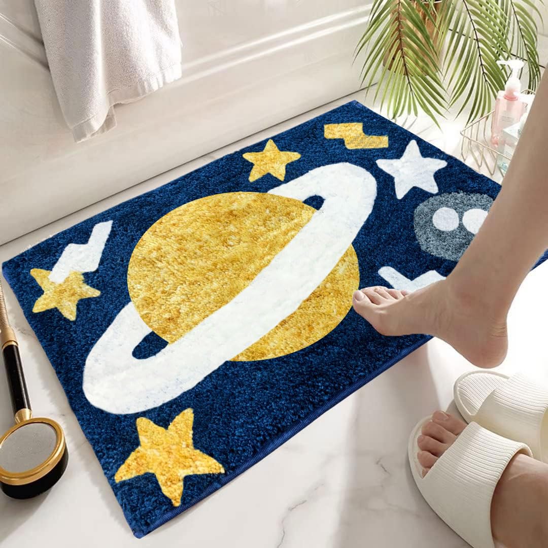 Vegas Kid's Bath Mat (40x60 cm , Planet)