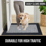 Door Mats for Home mat (45cm x 75cm, Grey)