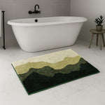 Canada Bath Mat Waves (40x60 cm, Green)
