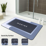 Rubber Doormat Anti Slip (Marine Design ,35x58 cm)