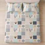 Double Bedsheet with 2 Pillow Covers 220 TC 100% Cotton Feel ( King Size Cream 90x100inch )