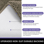 Newman Floor Runner 2500 GSM (2x5 Feet, Beige Taupe)