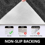 Scotland Maze Cut Bath Mat (38x58 cm, Silver)