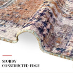 Antalia Nylon Non-Slip Carpet with Latex Backing (3x5 Feet, Yellow)