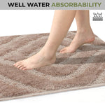 Scotland Diamond Bath Mat (38x58 cm, Beige)