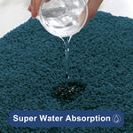 Newman Microfiber Bathmat 2500 GSM (Teal , 60Cm x 90Cm)