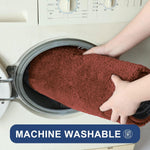Newman Microfibre Bath mat (45X75 Cm,Rust)