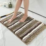 Capetown Bath Mat for Bathroom (Taupe, 40x60 cm)