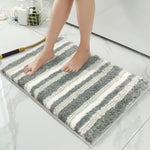 Capetown Bath Mat for Bathroom (Slate, 40x60 cm)
