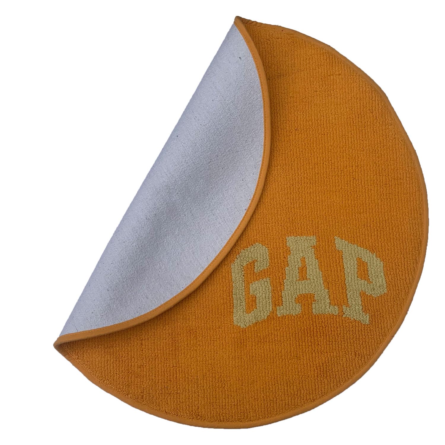 Round Bath mat for Bathroom (Yellow, 65 x 65 cm)