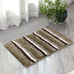 Capetown Bath Mat for Bathroom (Taupe, 40x60 cm)